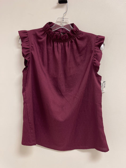 Top Sleeveless By Clothes Mentor In Purple, Size: S