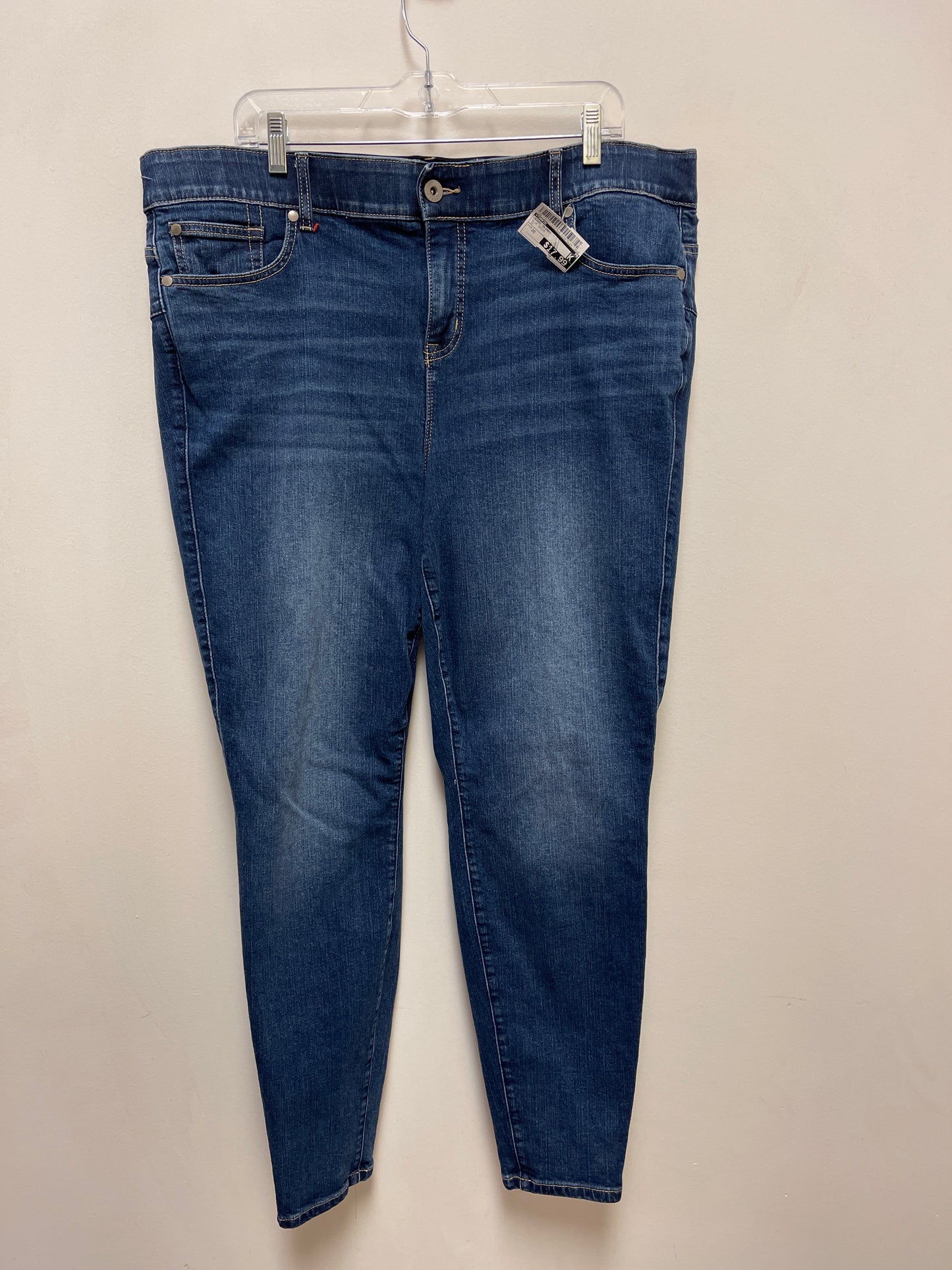 Jeans Skinny By Torrid In Blue Denim, Size: 20