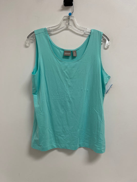 Tank Top By Chicos In Blue, Size: L