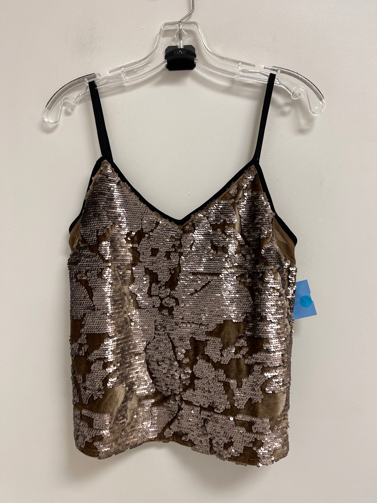 Top Sleeveless By Dress Forum In Bronze, Size: S