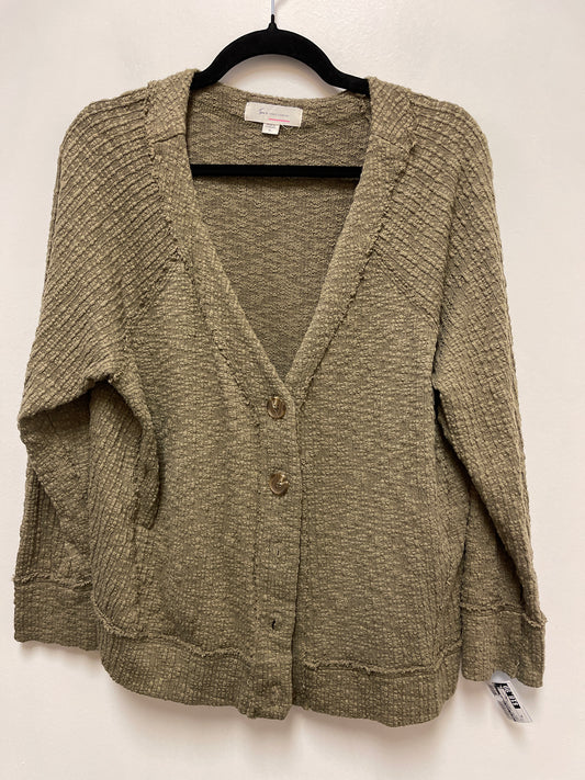 Sweater Cardigan By Two By Vince Camuto In Green, Size: Xl