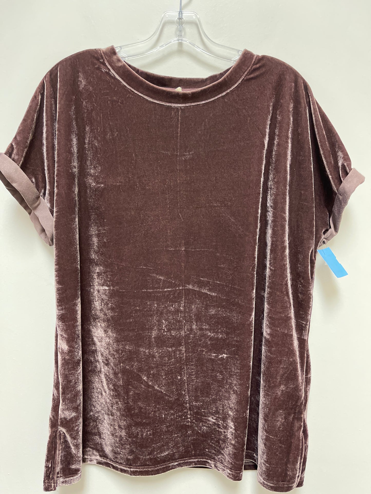 Tunic Short Sleeve By Wishlist In Brown, Size: M