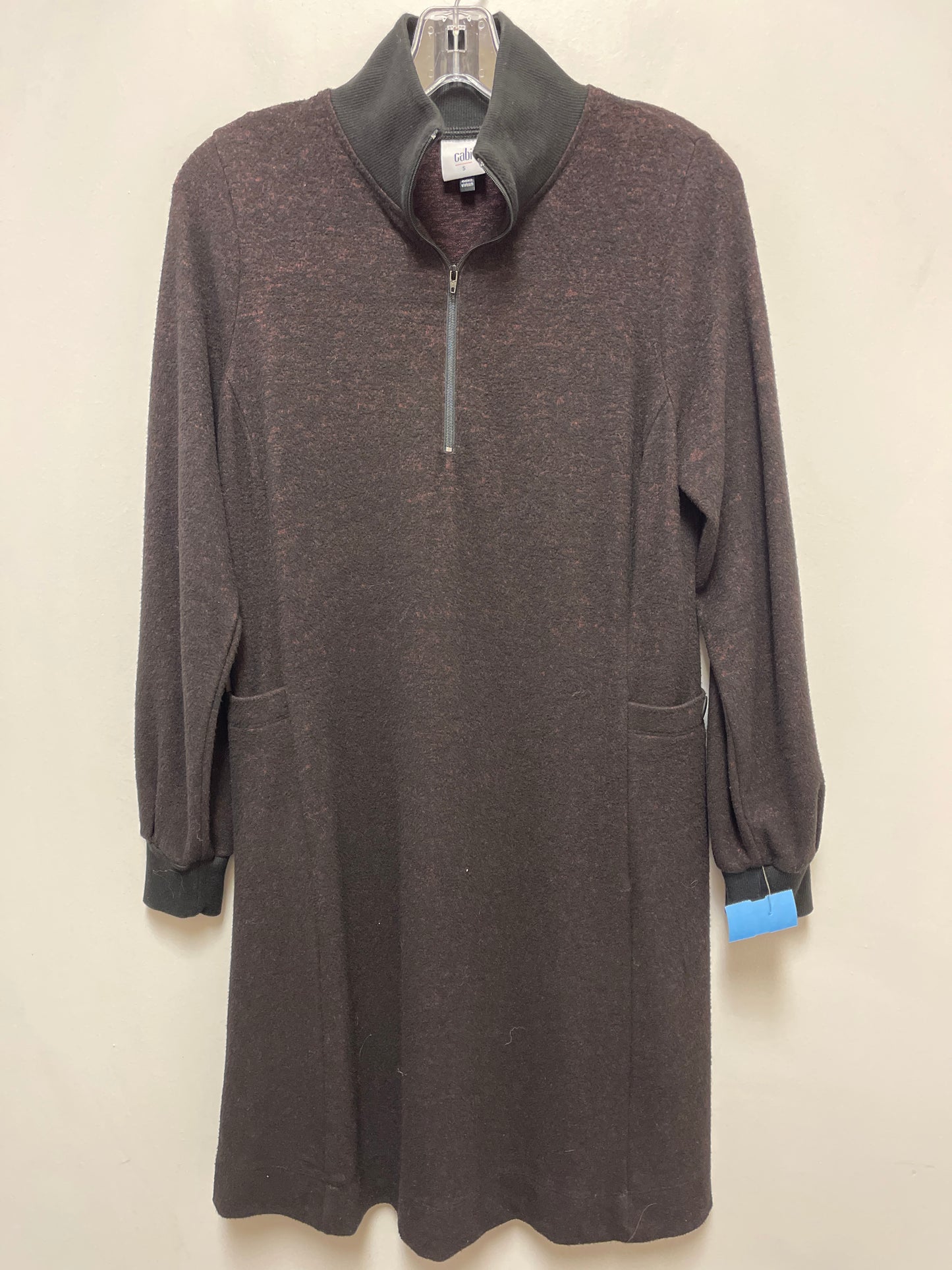 Dress Sweater By Cabi In Black & Red, Size: S