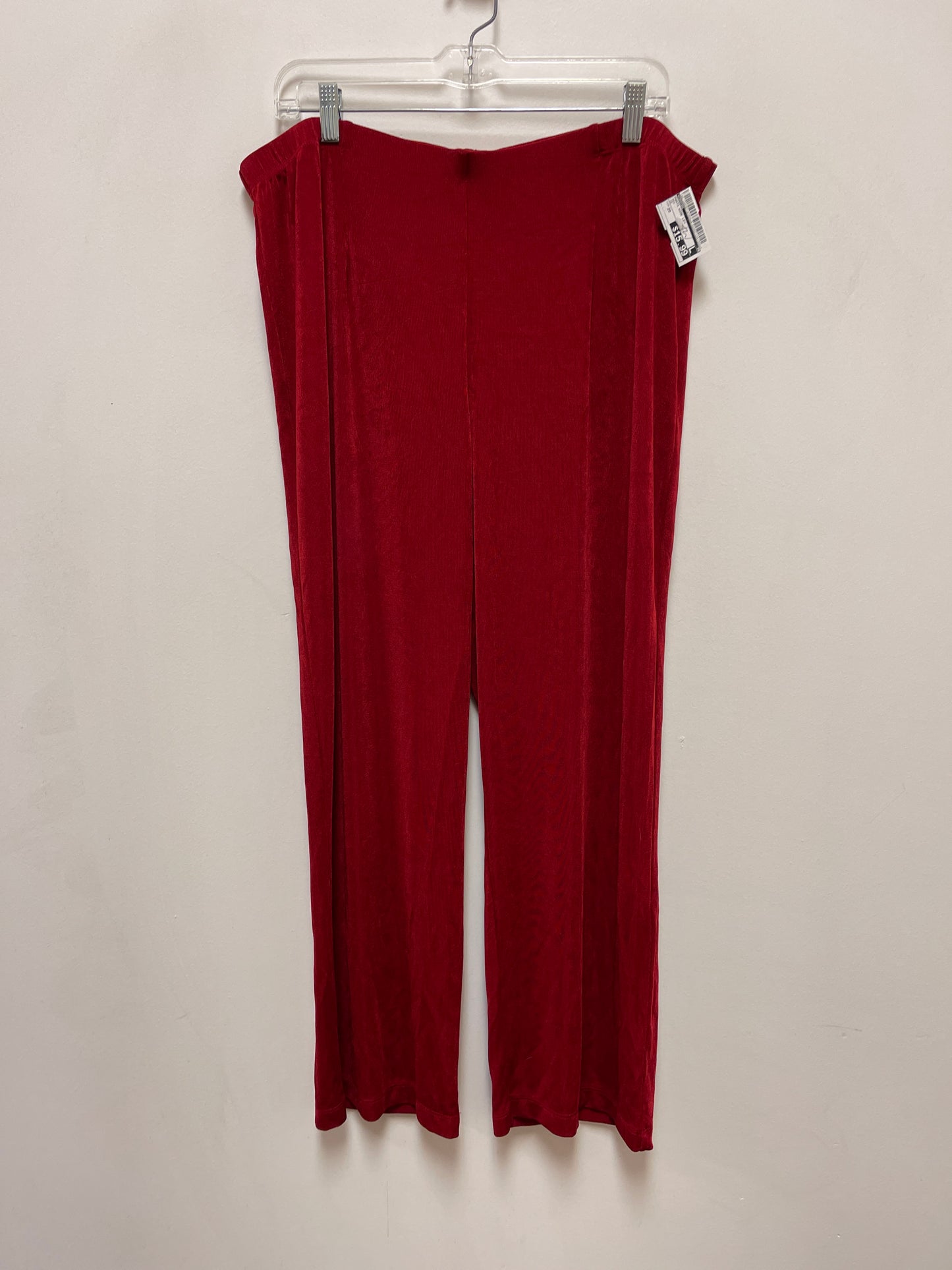 Pants Wide Leg By Chicos In Red, Size: 20