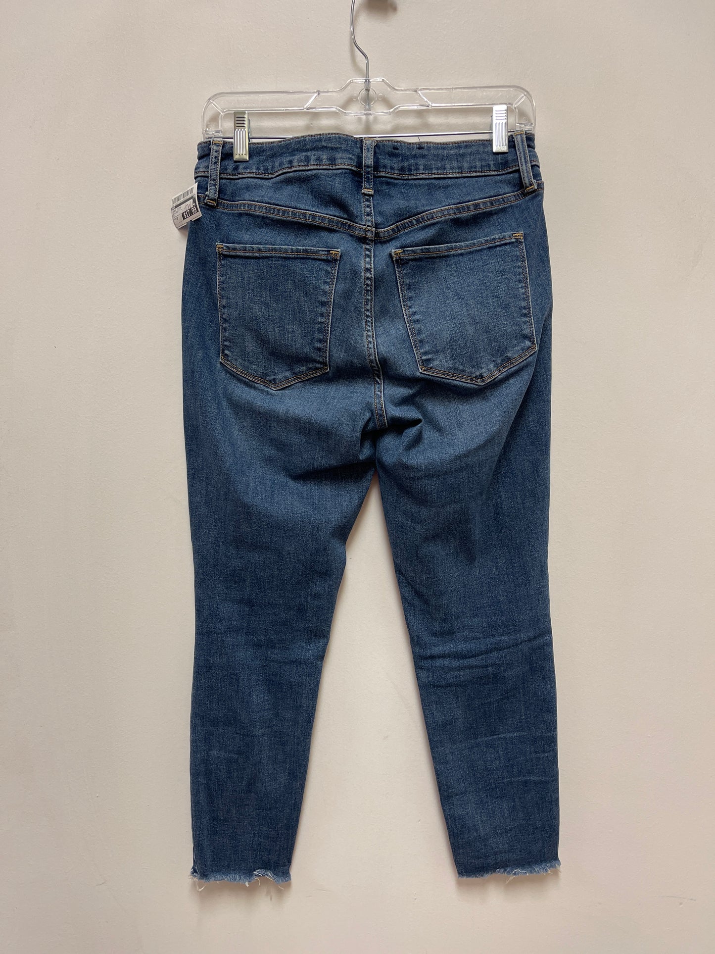 Jeans Skinny By Gap In Blue Denim, Size: 8p