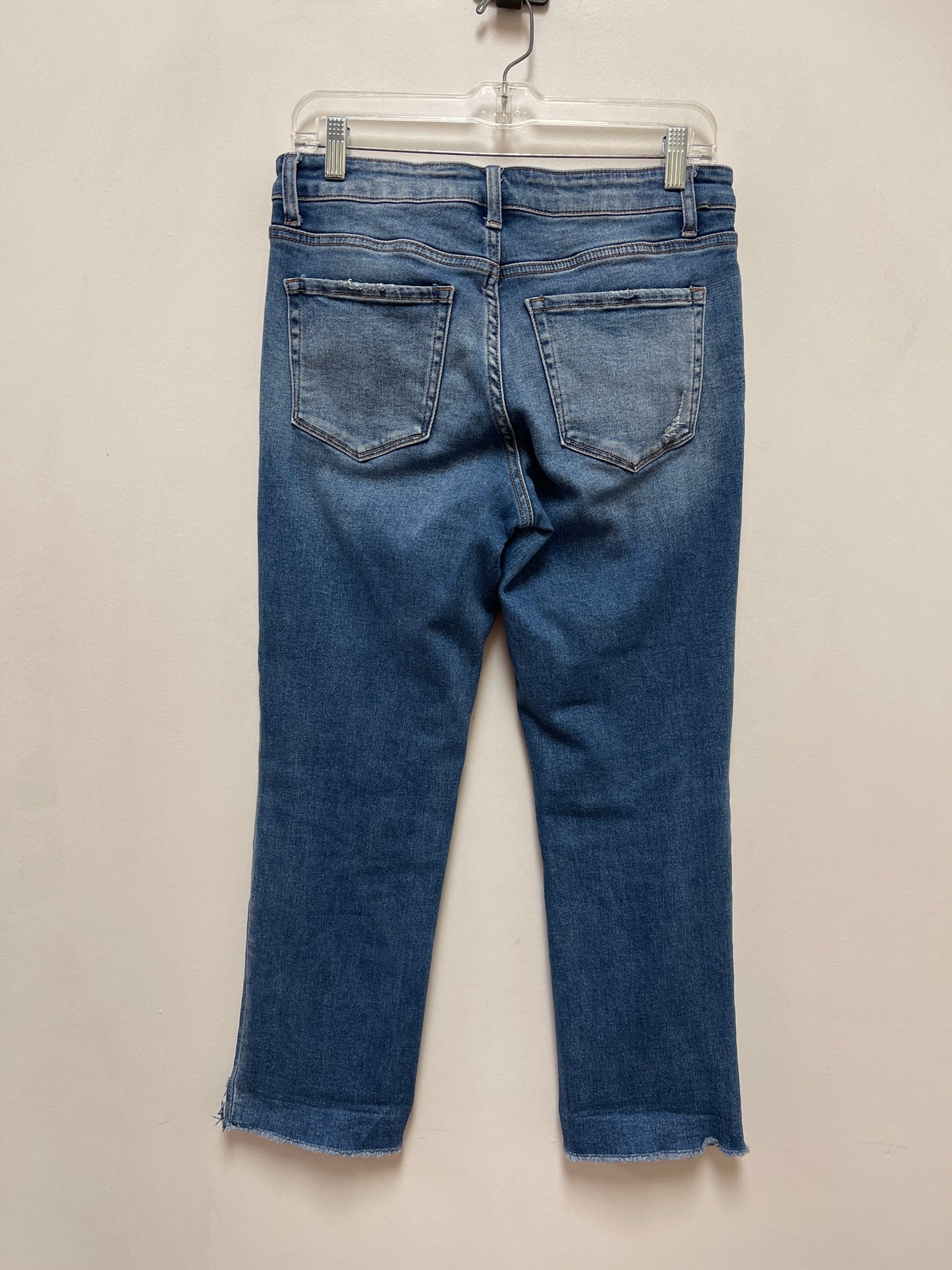 Jeans Cropped By Vervet In Blue Denim, Size: 8