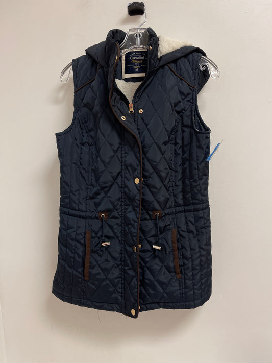 Vest Puffer & Quilted By Clothes Mentor In Navy, Size: M