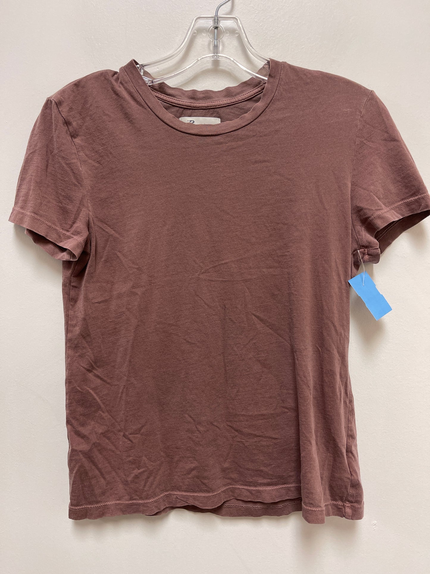 Top Short Sleeve By Clothes Mentor In Brown, Size: S