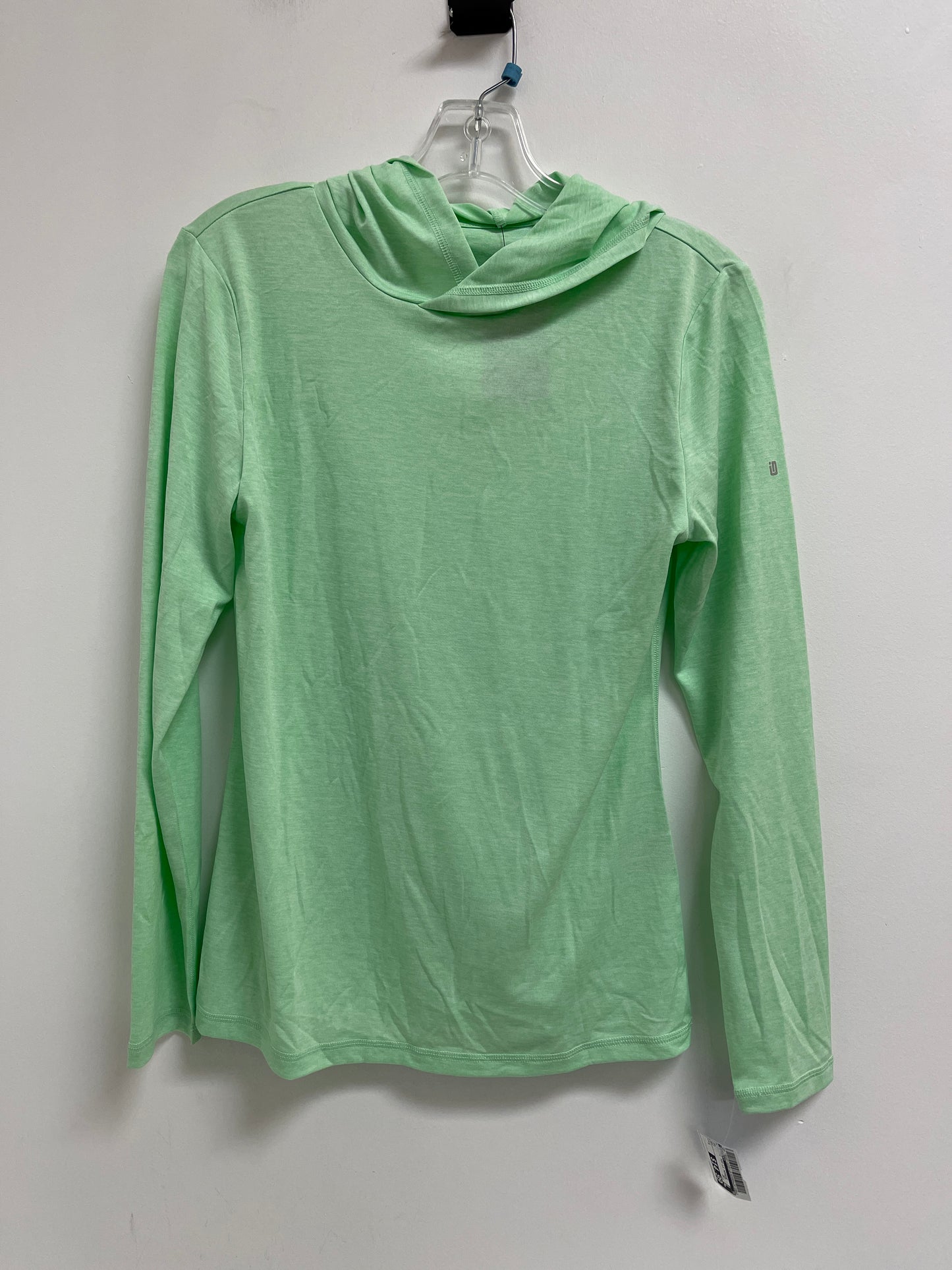 Athletic Top Long Sleeve Hoodie By Ideology In Green, Size: S