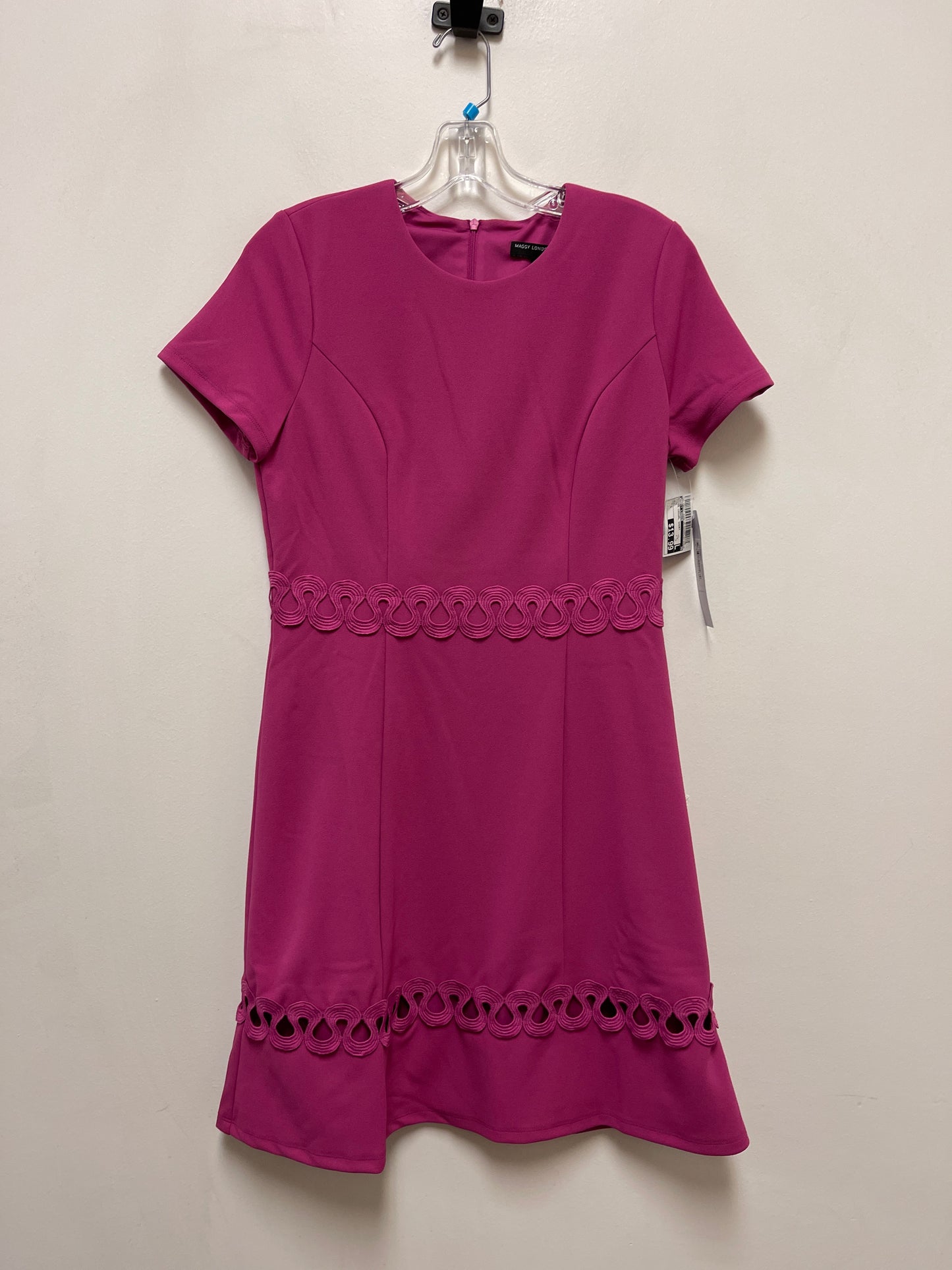 Dress Casual Short By Maggy London In Pink, Size: S