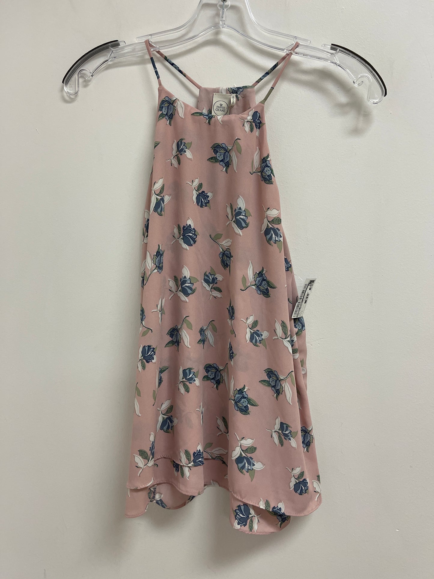 Top Sleeveless By Paper Crane In Pink, Size: S