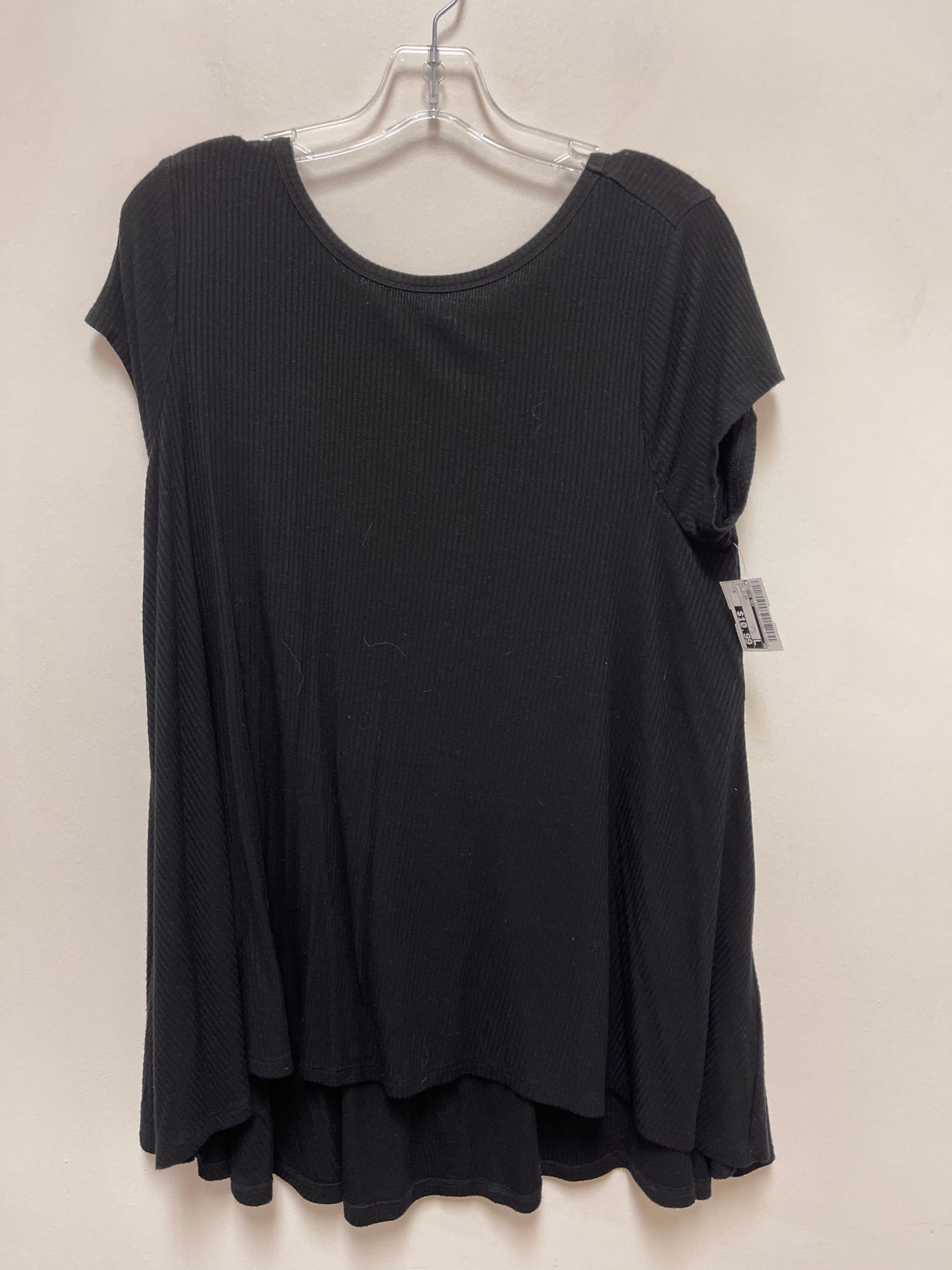 Tunic Short Sleeve By Olivia Sky In Black, Size: M