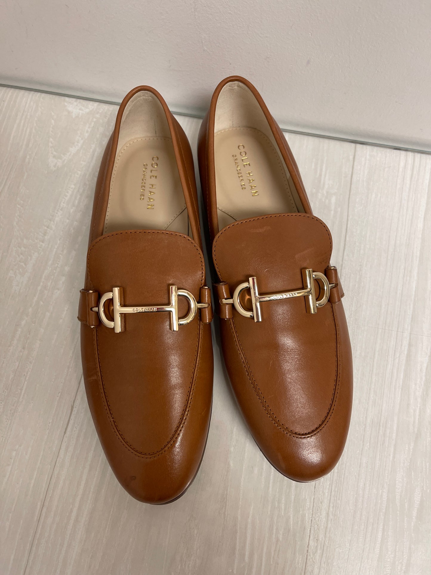 Shoes Flats By Cole-haan In Tan, Size: 9