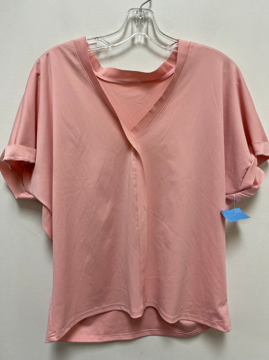 Top Short Sleeve By Clothes Mentor In Pink, Size: S