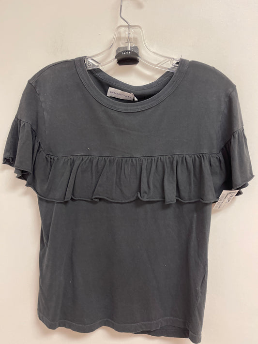 Top Short Sleeve By Clothes Mentor In Grey, Size: Xs