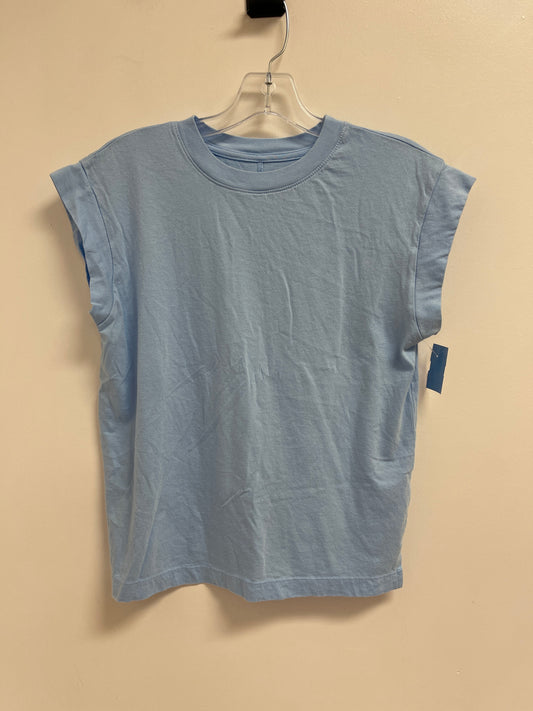 Top Short Sleeve By A New Day In Blue, Size: Xs