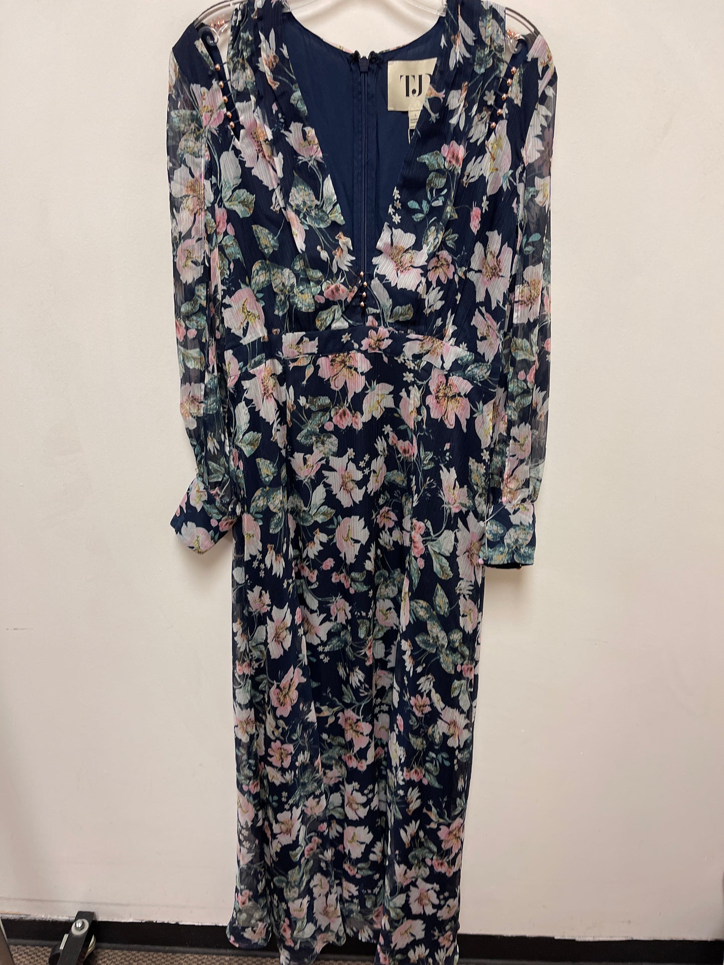 Dress Casual Maxi By Clothes Mentor In Floral Print, Size: L