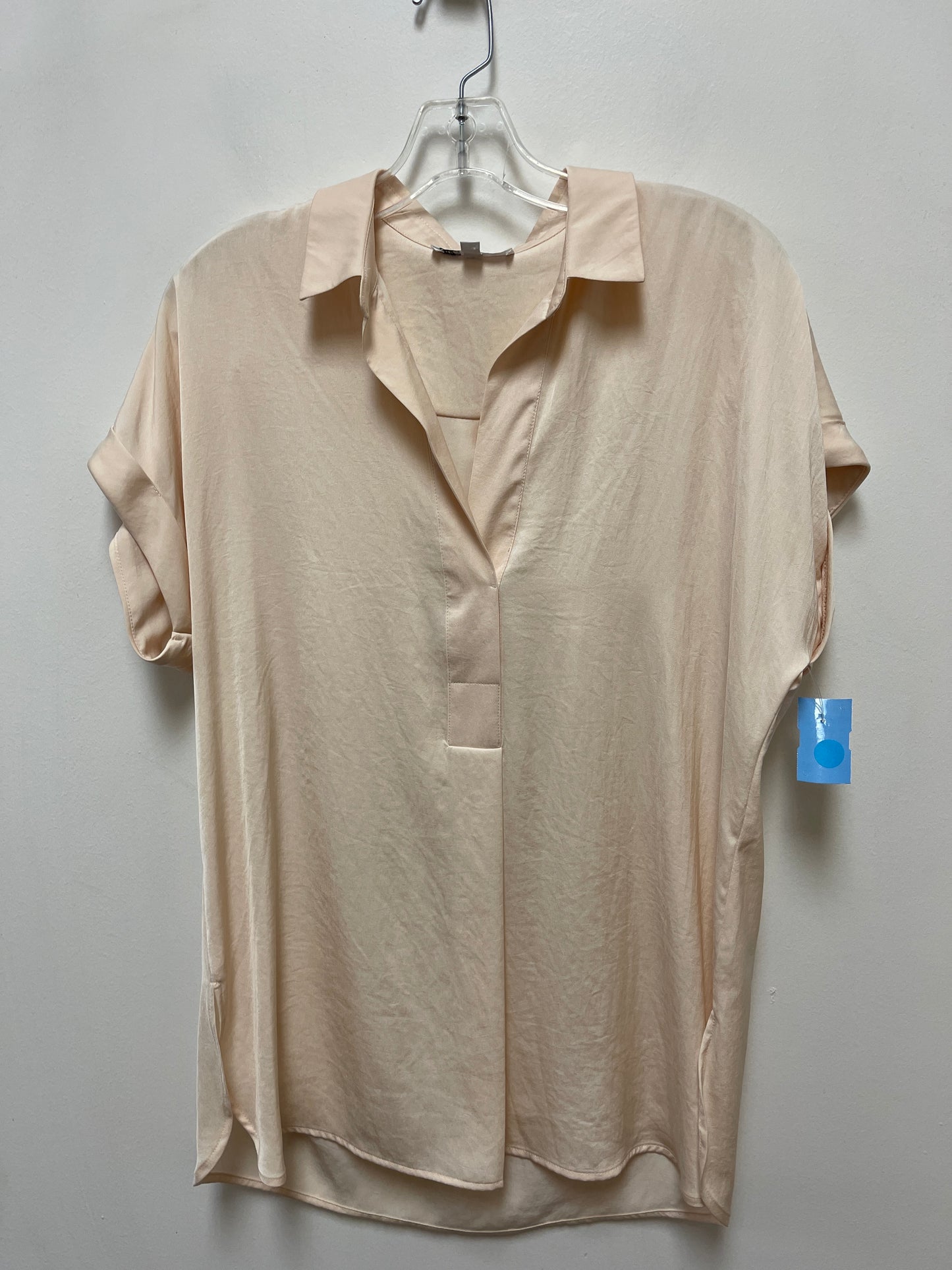 Top Short Sleeve By Dr2 In Cream, Size: S