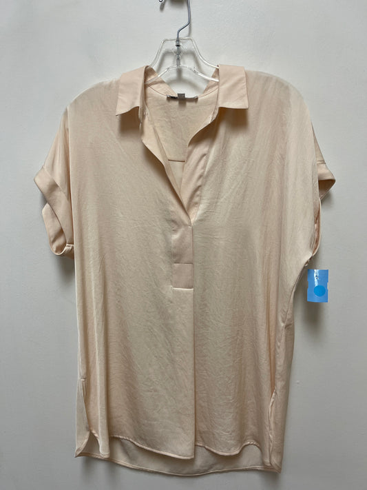 Top Short Sleeve By Dr2 In Cream, Size: S