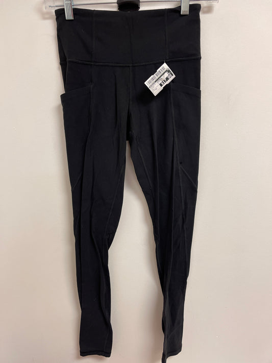 Athletic Leggings By Athleta In Black, Size: Xs