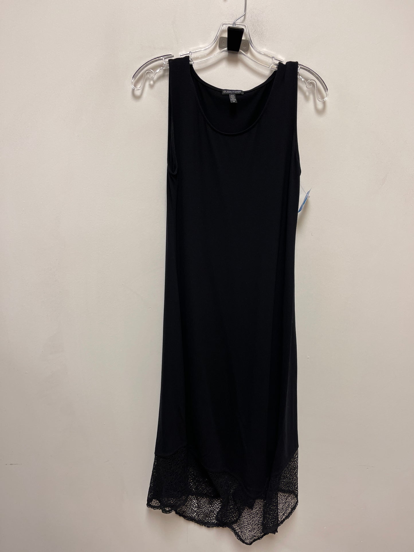 Dress Casual Midi By Eileen Fisher In Black, Size: S