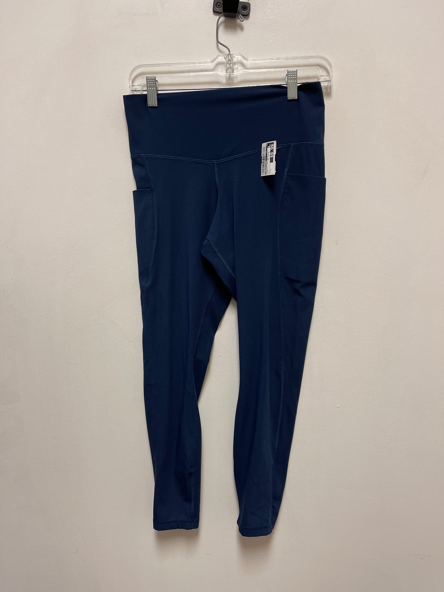 Athletic Leggings By Members Mark In Navy, Size: L