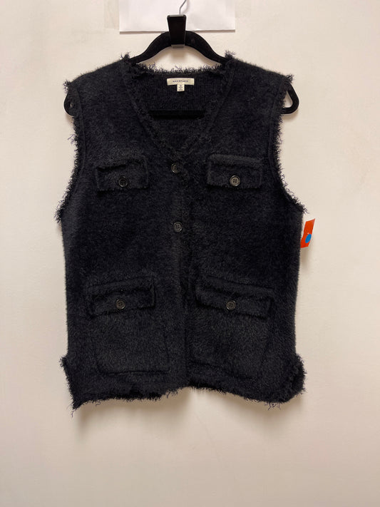 Vest Sweater By Max Studio In Black, Size: M