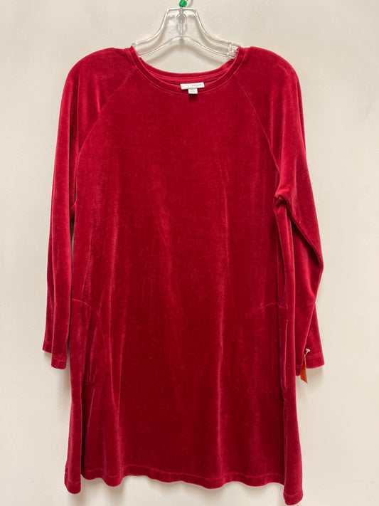 Tunic Long Sleeve By Pure Jill In Red, Size: Lp