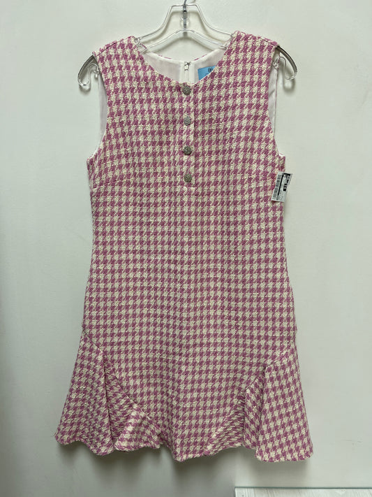 Dress Casual Short By Cece In Pink & White, Size: S