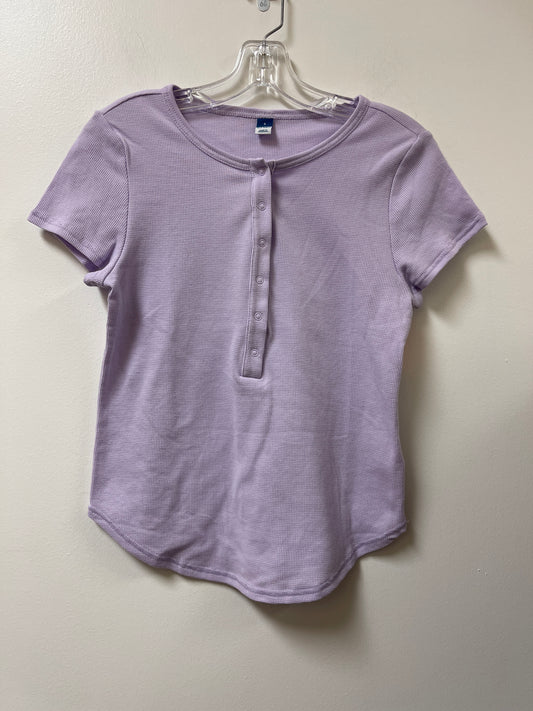 Top Short Sleeve By Old Navy In Purple, Size: S