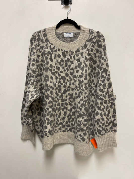 Sweater By Old Navy In Animal Print, Size: 3x