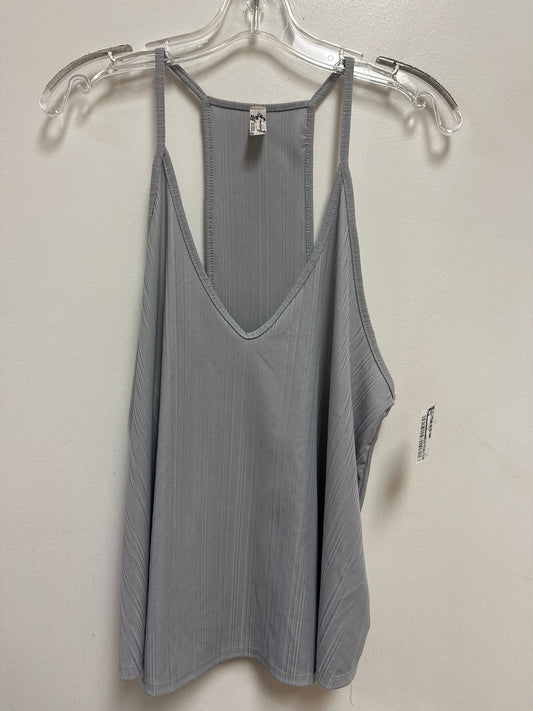 Top Sleeveless By Free People In Grey, Size: M