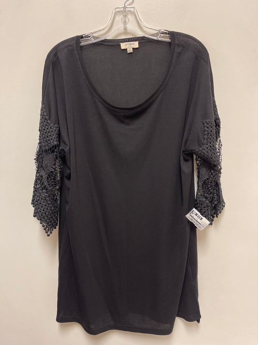 Tunic Long Sleeve By Umgee In Black, Size: S