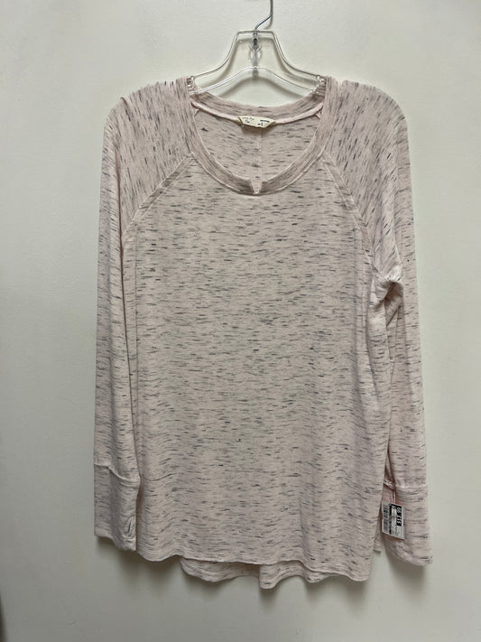 Tunic Long Sleeve By Clothes Mentor In Pink, Size: L