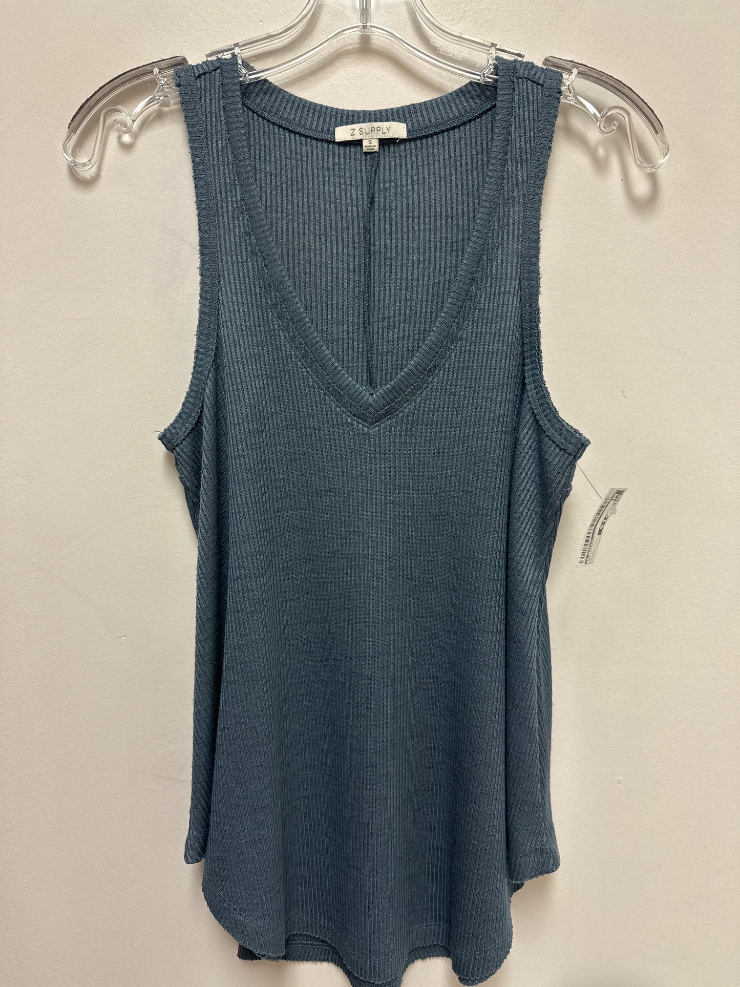 Top Sleeveless By Z Supply In Blue, Size: S