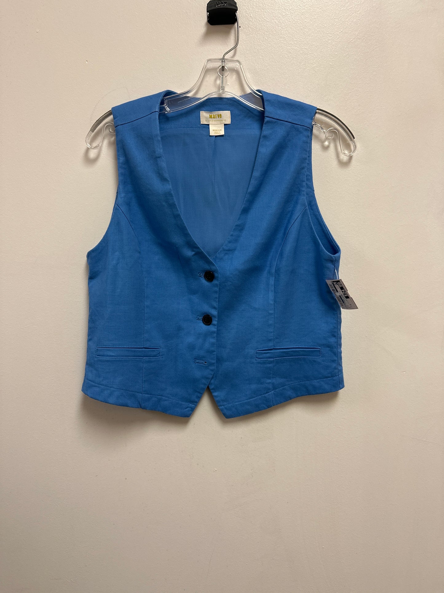 Vest Other By Maeve In Blue, Size: M