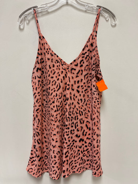 Top Sleeveless By Impeccable Pig In Pink, Size: M