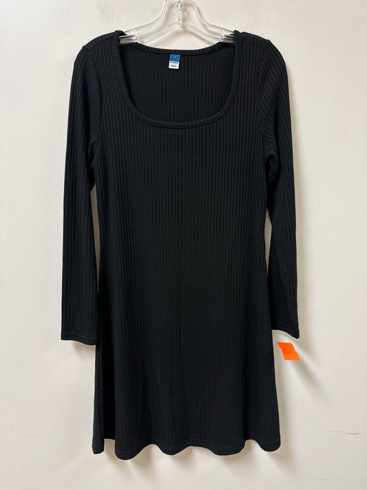 Dress Casual Midi By Old Navy In Black, Size: M