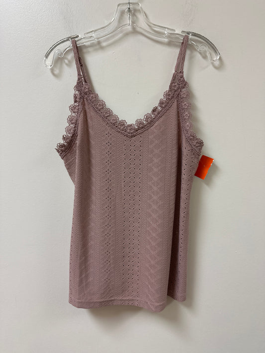 Top Sleeveless By Clothes Mentor In Purple, Size: M