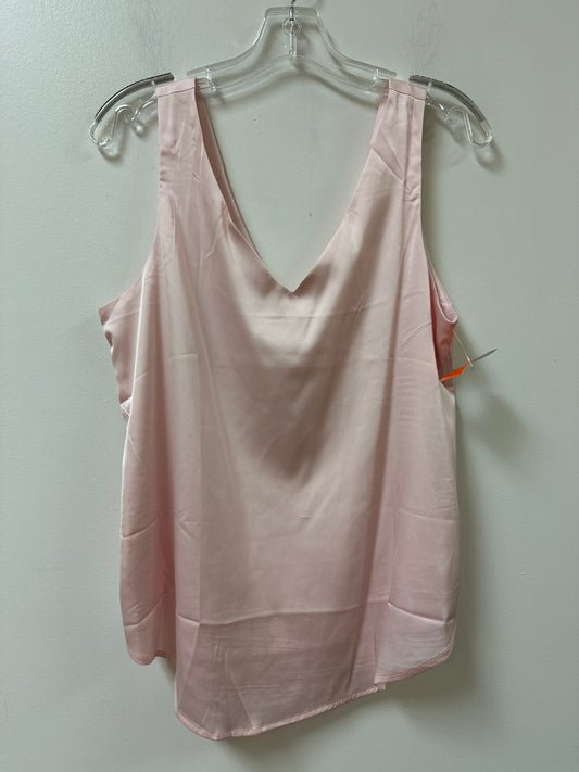 Top Sleeveless By Clothes Mentor In Pink, Size: M