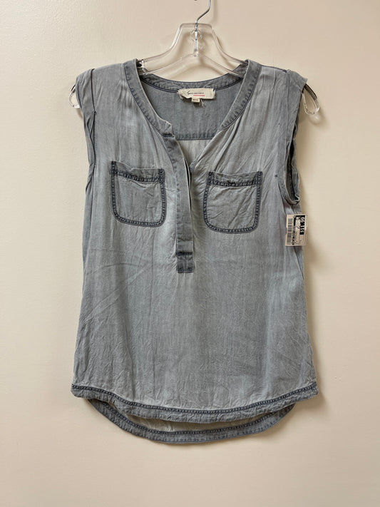 Top Sleeveless By Two By Vince Camuto In Blue, Size: S