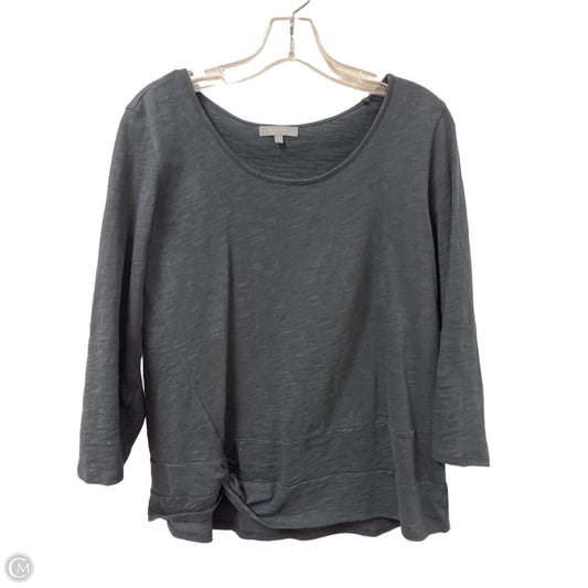Top Long Sleeve By Habitat In Black, Size: M