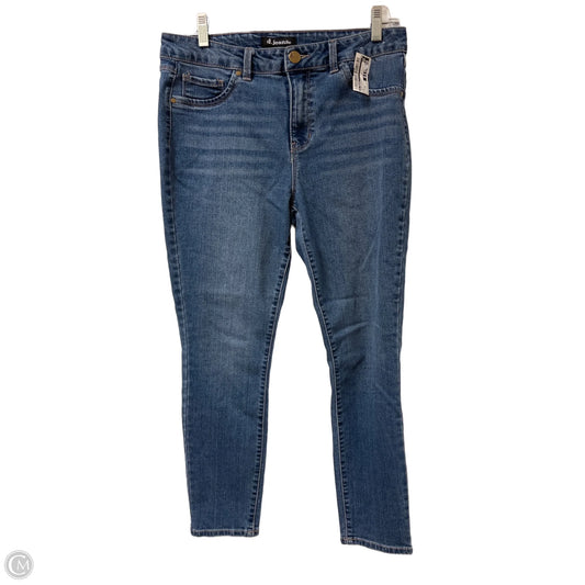 Jeans Skinny By D Jeans In Blue Denim, Size: 10