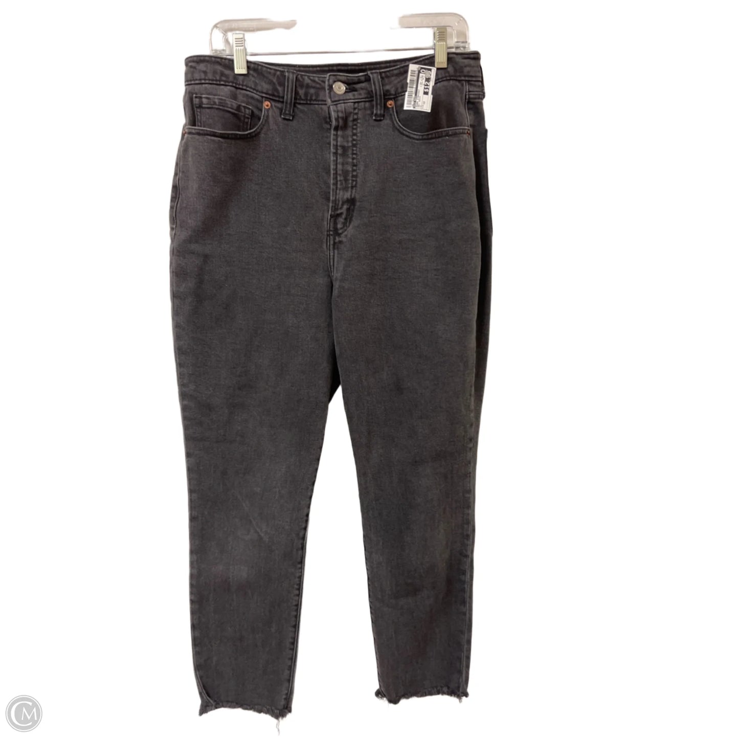 Jeans Straight By Old Navy In Grey Denim, Size: 12