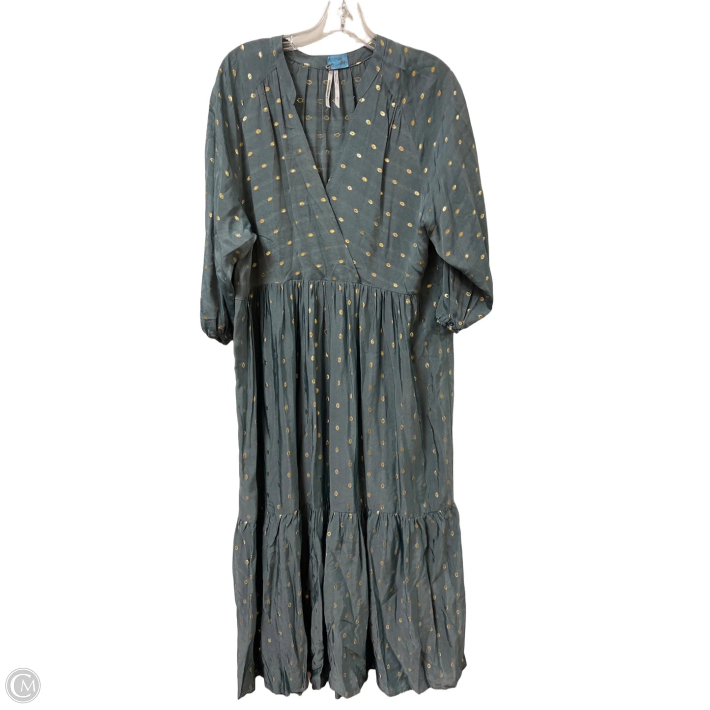Dress Casual Maxi By Anthropologie In Grey, Size: M