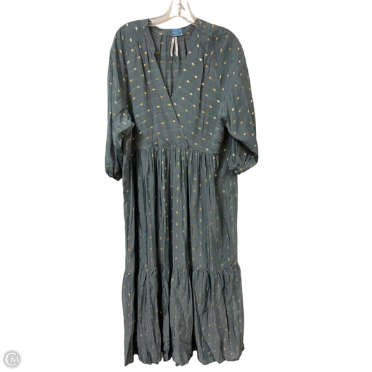 Dress Casual Maxi By Anthropologie In Grey, Size: M