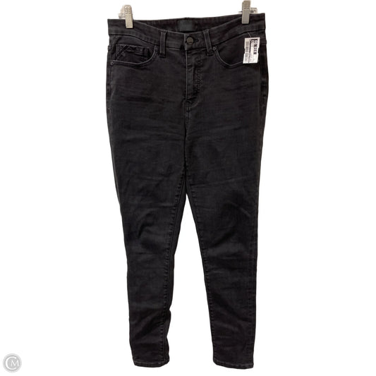 Jeans Skinny By Buckle Black In Black Denim, Size: 6