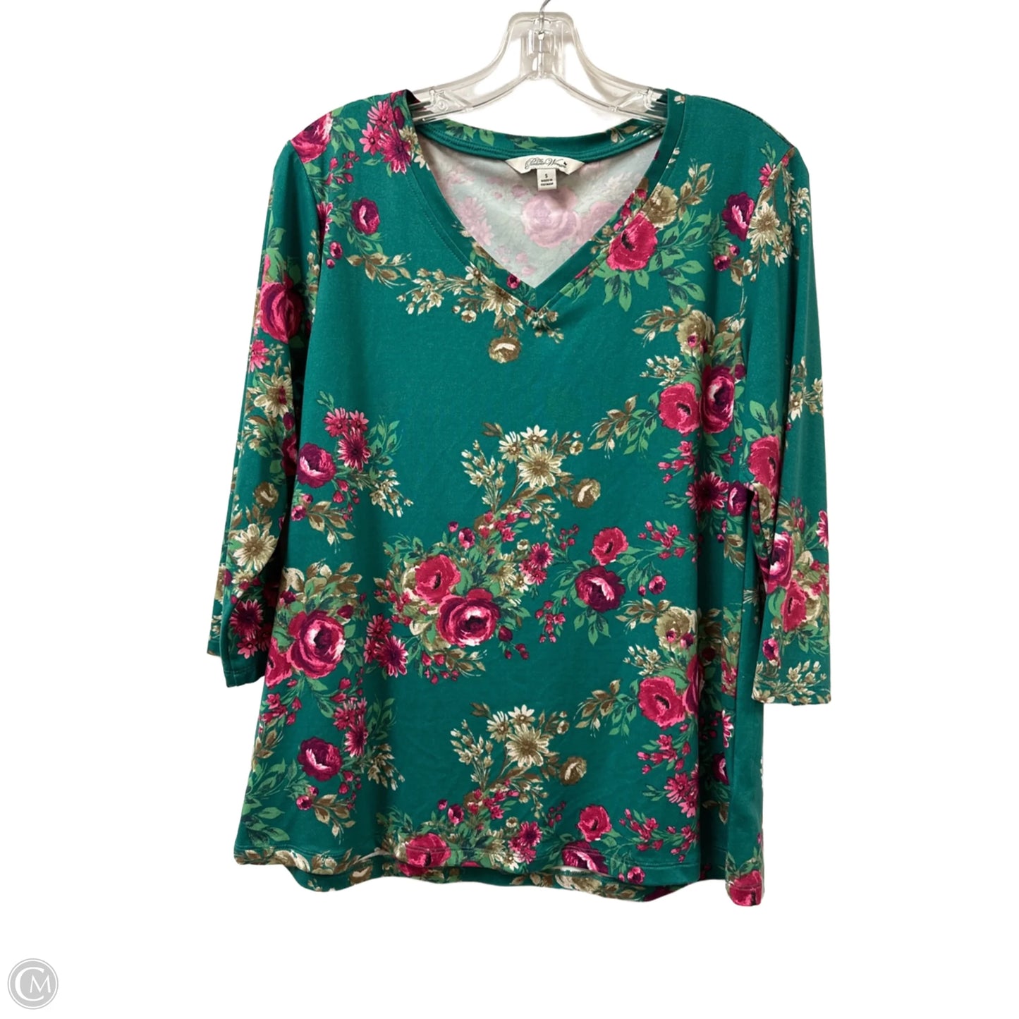 Top Long Sleeve By The Pioneer Woman In Green, Size: S