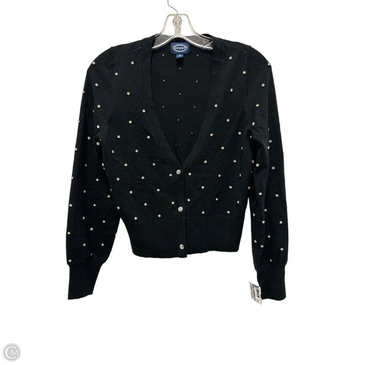Sweater Cardigan By Scoop In Black, Size: Xs
