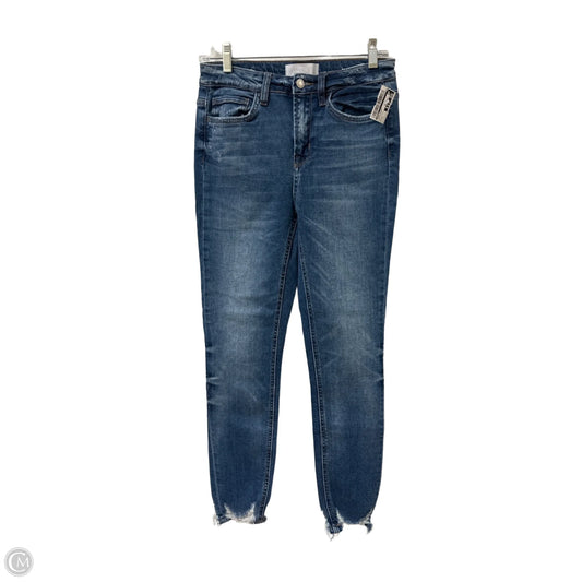 Jeans Skinny By Vervet In Blue Denim, Size: 4